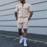 Casual Mens Two Piece Set