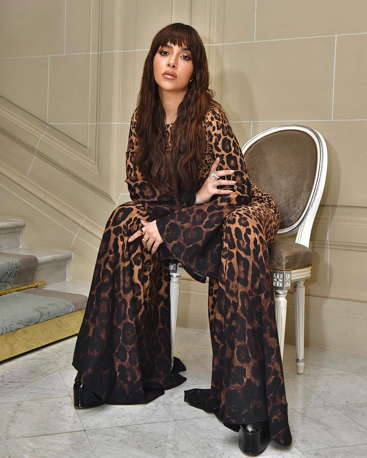 Leopard Print Wide Leg Jumpsuit