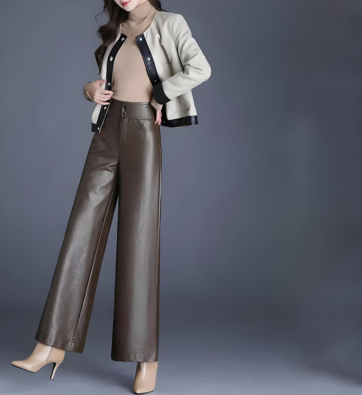 Autumn Winter Wide Leg Pants