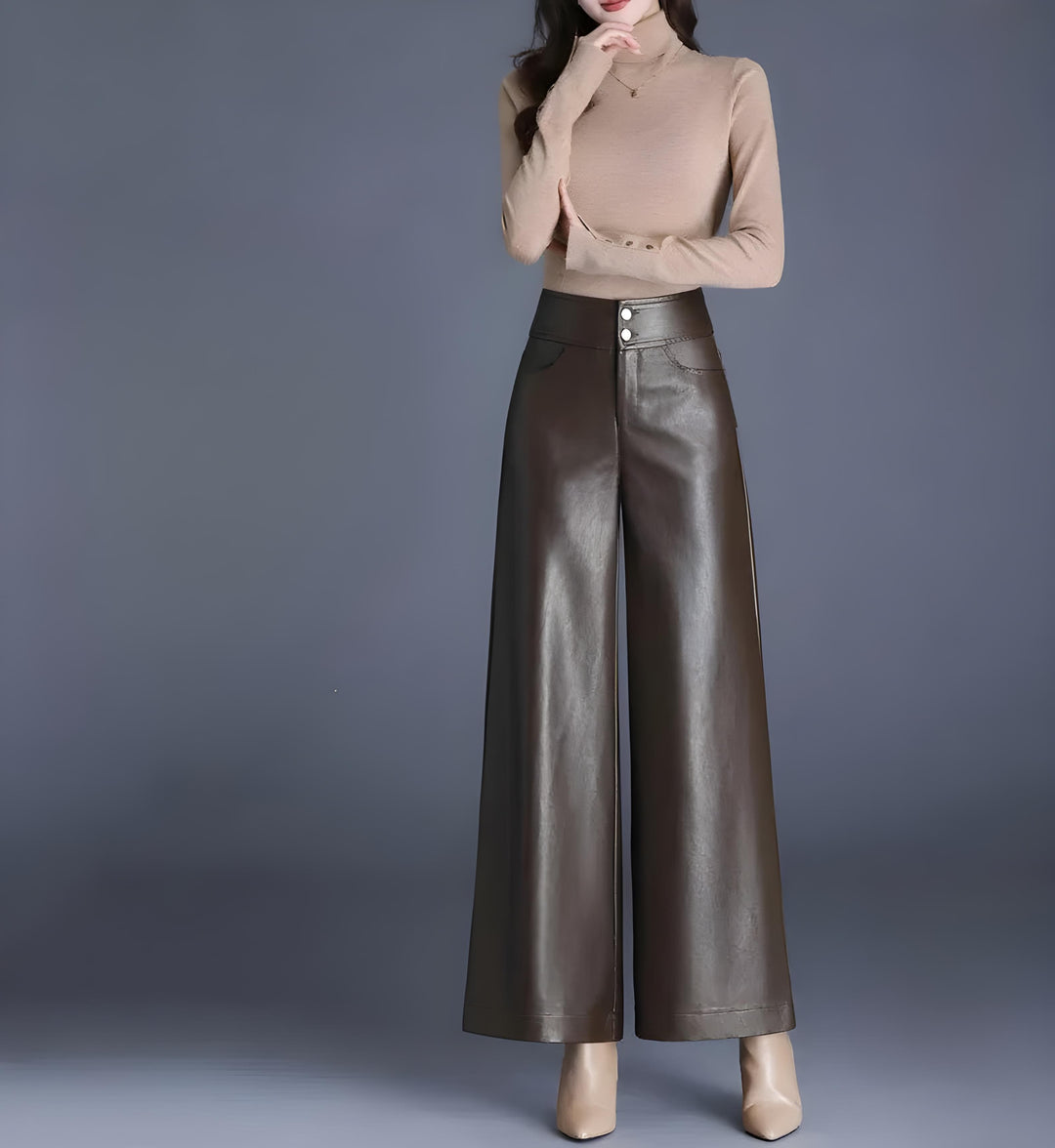 Autumn Winter Wide Leg Pants