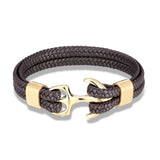 Multilayer Leather Sport Buckle Bracelet
