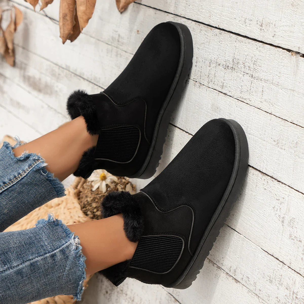 PlusWarmth™ Cozy Slip-On Winter Boots – VANOCCI